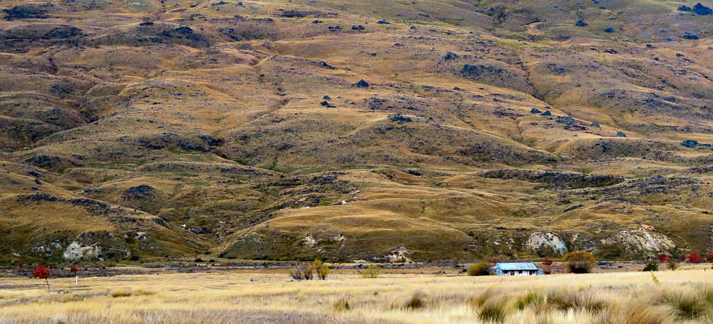 The Nevis Valley in Central Otago New Zealand