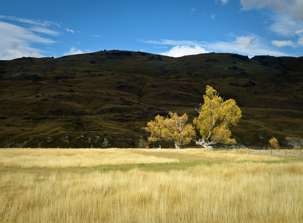 The Nevis Valley in Central Otago New Zealand