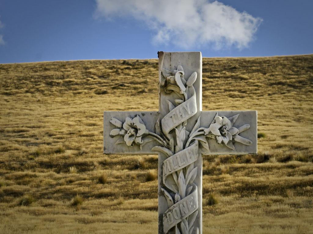 The Nevis Valley Cemetry in Central Otago New Zealand