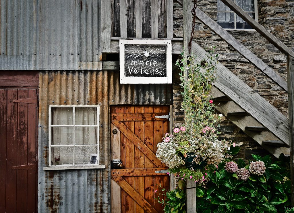 cromwell-marie-shop-door.jpg Marie Velenski's craft shop, Cromwell