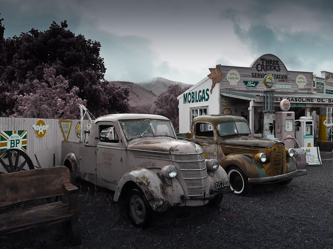 Burkes Pass vintage cars